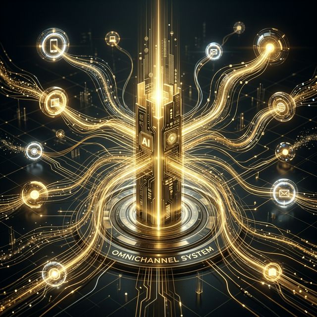 Estrategia de ventas omnicanal y flujos de datos centralizados