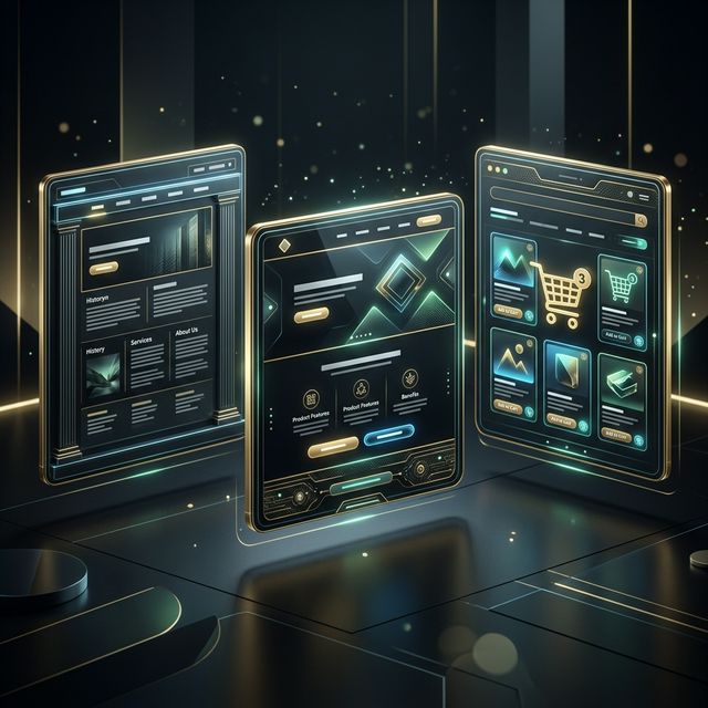 Tipos de web (Landing vs Ecommerce vs Institucional)